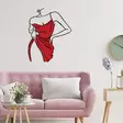 Väggdekor Metall Wallity Natalie Flerfärgad Metall Trä 56x70 cm - Dekorationer, prydnadsföremål - 8684282053712 - 2