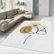 Matta Conceptum Alho Carpet14A Flerfärgad Polyester 120x180 cm - Stora och medelstora mattor - 8682870682832 - 2
