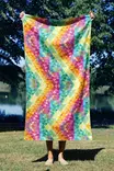 Strandhandduk Mijölnir Flerfärgad Mikrofilament 70x130 cm - Handdukar - 8684282665632 - 2