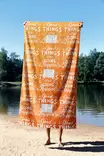 Strandhandduk Mijölnir Flerfärgad 70% Polyester 30% Polyamid Mikrofilament 90x150 cm - Handdukar - 8684282666172 - 4