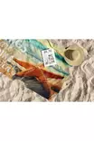 Strandhandduk Mijölnir Flerfärgad 70% Polyester 30% Polyamid Mikrofilament 90x150 cm - Handdukar - 8684282666172 - 5