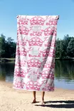 Strandhandduk Mijölnir Flerfärgad Mikrofilament 70% Polyester 30% Polyamid 90x150 cm - Handdukar - 8684282666332 - 4