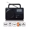 MPR-035BK Kompakt bärbar FM-radio med LCD-skärm Svart - Radioapparater - 8711902079712 - 1