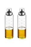 Oljedispenser Set Hermia Transparent Glas 2 Delar - Serveringsfat - 8683342966672 - 1