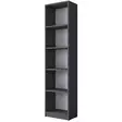 Skrivbord Hanah Home HA115 Valnöt Antracit Spånskiva 120x161,8x50 cm - Skrivbord - 8683742031802 - 10