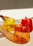 Glas Hermia Orange Glas 450 ml - Dricksglas - 8684283559282 - 3