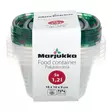 Pakasterasia 1,2 L 5 kpl Marjukka - Mansikkakuvioiset pakasterasiat mikron- ja konepesunkestävällä rungolla - Matfrysning och konservering - 6410416501062 - 2