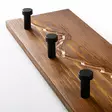 Vägghängare Wallity Mountain 2 Valnöt Trä/Metall 60x14x5 cm - Klädhängare - 8684282463382 - 6