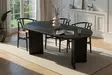 Matbord Hanah Home Sablin Trä Svart Spånskiva 180x75x89,5 cm - Matbord - 8684283850082 - 2