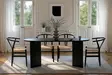 Matbord Hanah Home Sablin Trä Svart Spånskiva 180x75x89,5 cm - Matbord - 8684283850082 - 3