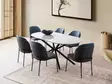 Matbord Hanah Home Aura Ljusgrå MDF 180x79x90 cm - Matbord - 8684283011582 - 4