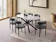 Matbord Hanah Home Aura Ljusgrå MDF 180x79x90 cm - Matbord - 8684283011582 - 3