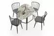 Matbord Hanah Home Yaprak Furu Spånskiva 100x72x100 cm - Matbord - 8683743016662 - 3