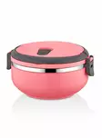 Matlåda Hermia Röd Rostfritt Stål 750 ml - Matlådor och matförvaringsbehållare - 8683342445832 - 1