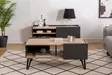 Soffbord Hanah Home Viper Safir Antracit Spånskiva 103,6x53,6x45,5 cm - Soffbord - 8684282596622 - 3