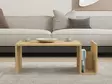 Soffbord Hanah Home Sapphire Oak Ek Spånskiva 868x324x500 cm - Soffbord - 8682870717022 - 3