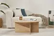 Soffbord Hanah Home Soleil Safir Ek Spånskiva 90x40x90 cm - Soffbord - 8684283850372 - 2