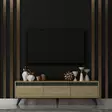 TV-bänk Hanah Home Century Ek Spånskiva 150x30x45 cm - TV-bänkar - 8683742102182 - 2