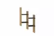 Vägghylla Hanah Home Su Ek Antracit Spånskiva 49,4x85x14,5 cm - Vägghyllor - 8681875683462 - 3
