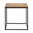 Sidobord Hanah Home Shp950Oo1 Valnöt Spånskiva 50x52x50 cm - Sidobord och extrabord - 8683743537372 - 2