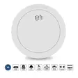 Smoke detector with 10 years battery and sensor runtime White - Nyckelfinnare - 8711902093152 - 50