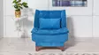 Bäddsoffa Atelier del Sofa Kelebek TKM06 0201 Mörkblå Tyg 190x85x90 cm - Soffor - 8682870916852 - 6