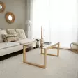 Soffbord Hanah Home Via Natural Massiv Furu Härdat Glas 85x40x55 cm - Soffbord - 8682870730892 - 6