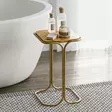 Soffbord Hanah Home Shb 001 C Guld Massivt Trä 30x52x30 cm - Soffbord - 8684282360612 - 3