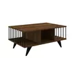 Soffbord Hanah Home Bert Valnöt Spånskiva 90x40x60 cm - Soffbord - 8683743678822 - 1