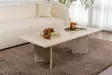 Soffbord Nordure Sabin Travertin Spånskiva 119x40x60 cm - Soffbord - 8684283592562 - 2
