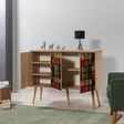 Konsolbord Hanah Home Mega 723 Sonoma Ek Spånskiva 120x90x36 cm - Byråer och skåp - 8681875380552 - 4