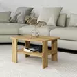 Soffbord Hanah Home Duama Ek Spånskiva 60x37x45 cm - Soffbord - 8684283338702 - 2