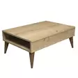 Soffbord Hanah Home Best Ek Spånskiva 90x34,6x60 cm - Soffbord - 8681875827972 - 1