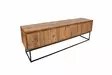 TV-bänk Hanah Home Lupin 140 Valnöt Spånskiva 140x50x40 cm - TV-bänkar - 8681875391312 - 9