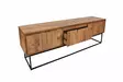 TV-bänk Hanah Home Lupin 140 Valnöt Spånskiva 140x50x40 cm - TV-bänkar - 8681875391312 - 12