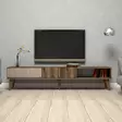 TV-bänk Hanah Home Milan Valnöt Spånskiva 180x40x35 cm - TV-bänkar - 8683342170062 - 2