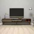 TV-bänk Hanah Home Milan Valnöt Spånskiva 180x40x35 cm - TV-bänkar - 8683342170062 - 4