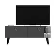 TV-bänk Hanah Home Tarab Antracit Spånskiva 120x30x50 cm - TV-bänkar - 8683742102212 - 1