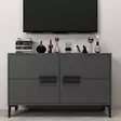 TV-bänk Hanah Home Ctn Antracit Spånskiva 120x75x30 cm - TV-bänkar - 8683742102502 - 2