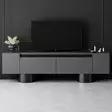 TV-bänk Hanah Home Bohem Antracit Svart Spånskiva 180x50x30 cm - TV-bänkar - 8684283557172 - 3