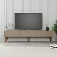 TV-bänk Hanah Home Lyon 44 Atlas Valnöt Spånskiva 180x44x35 cm - TV-bänkar - 8684282640592 - 2