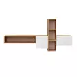 TV-bänk Hanah Home Kumkuat Ek Spånskiva 160x70x35 cm - TV-bänkar - 8681875078312 - 5