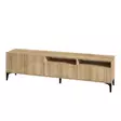 TV-bänk Hanah Home Ross Ek Spånskiva 180x52x35 cm - TV-bänkar - 8682870753662 - 1