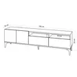 TV-bänk Hanah Home Ross Ek Spånskiva 180x52x35 cm - TV-bänkar - 8682870753662 - 5