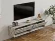 TV-bänk Hanah Home Arges Travertin Spånskiva 141x31x30 cm - TV-bänkar - 8684283021352 - 4