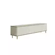TV-bänk Hanah Home Imaj Travertin Guld Spånskiva 180x45,2x35 cm - TV-bänkar - 8684283460182 - 1