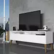 TV-bänk Hanah Home Best 2 Vit Spånskiva 150x30x50 cm - TV-bänkar - 8684282191032 - 3
