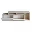 TV-bänk Hanah Home Nexera Cordoba Vit Spånskiva 149,8x42,9x35,3 cm - TV-bänkar - 8682870664562 - 1