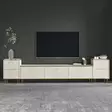 TV-bänk Hanah Home Imaj Travertine Spånskiva 180x45,2x35 cm 40x60x35 cm - TV-bänkar - 8684283033232 - 5