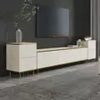 TV-bänk Hanah Home Imaj Travertine Spånskiva 180x45,2x35 cm 40x60x35 cm - TV-bänkar - 8684283033232 - 2